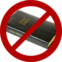 No Bibles allowed