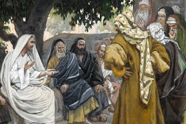 Pharisees interrogate Jesus