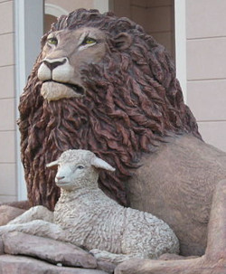Lamb and lion