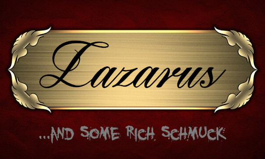 Fancy name tag for Lazarus