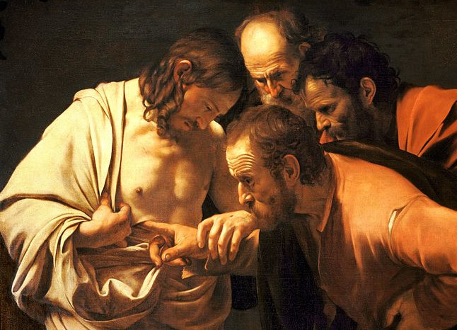 Thomas examines Christ