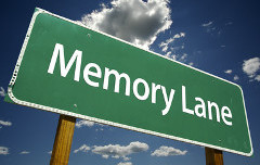Memory Lane sign