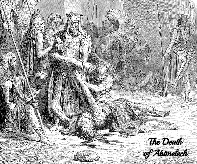 The death of Abimelech