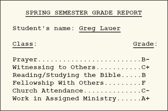 Report card