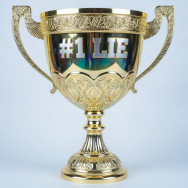 Trophy for #1 Lie
